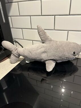 Stevie  scentsy Plush Shark Toy - Soft Gray Shark Plush for Pets & Kids